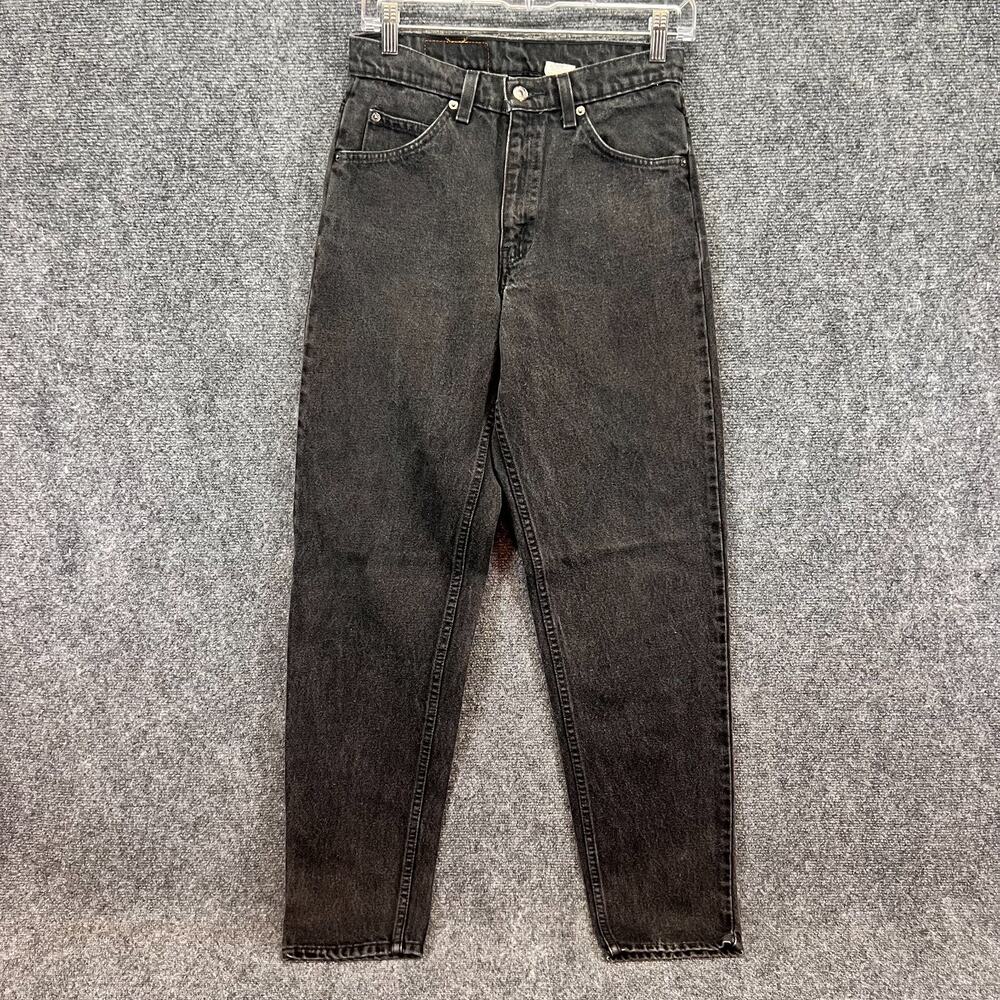 Vintage 1996 Levis 550 Jeans Mens 29x32 (Fits 27x32) Black Relaxed Tapered 90s
